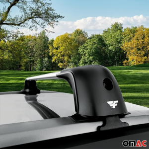 Alfa Romeo Stelvio Roof Racks - Omac - 9080G Kit LX1 - Gray - '17-'25